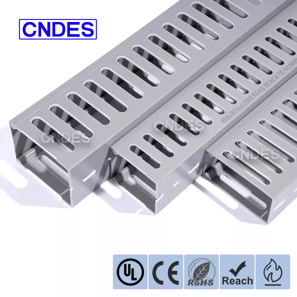 पीव्हीसी क्लोज स्लॉट वायरिंग ट्रंकिंग